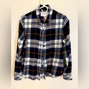 Plaid Flannel Rochelle Shirt - S